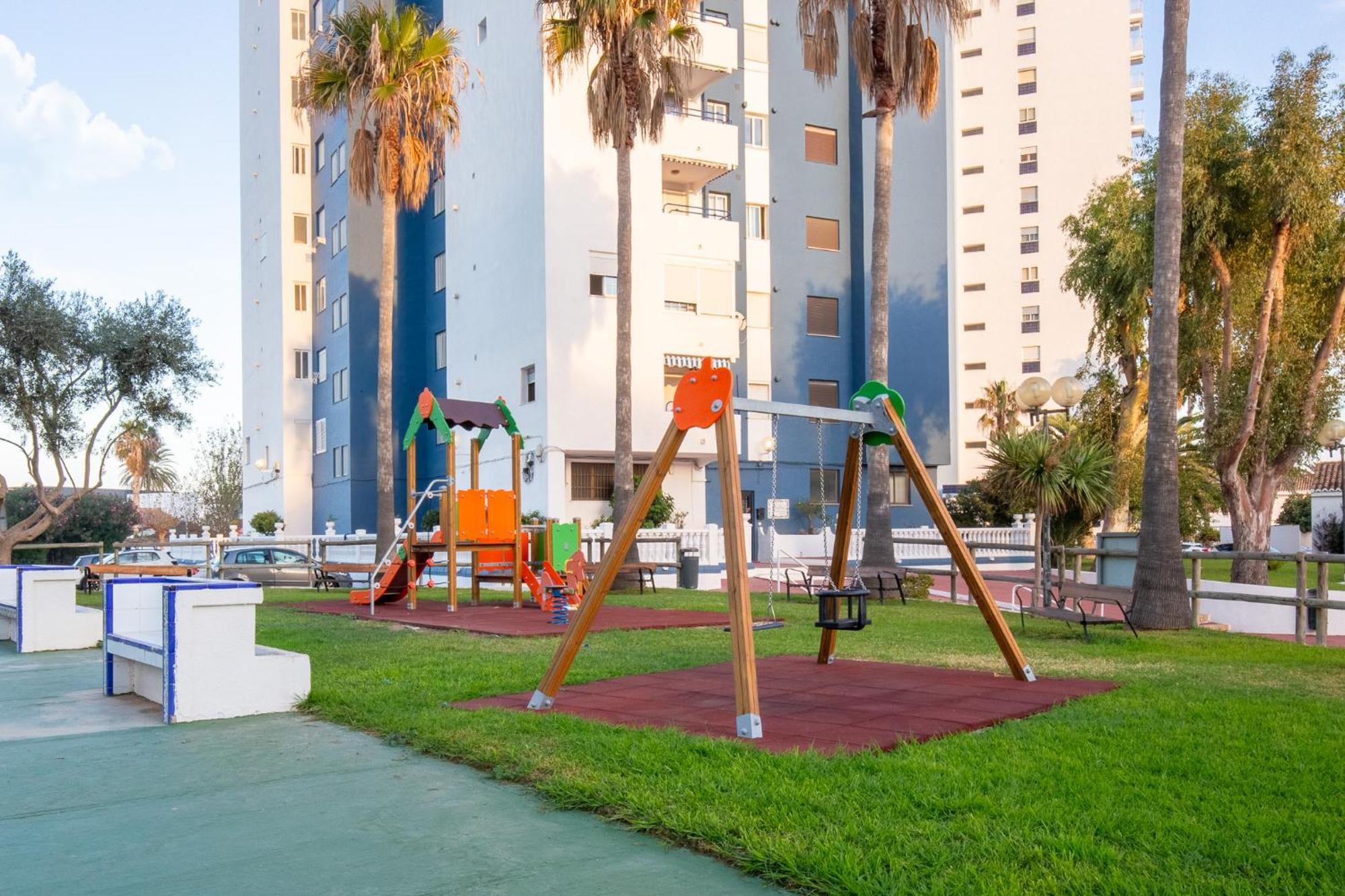 Apartamento En Complejo Residencial Con Piscina Y Garaje A 100M Del Mar Las Canteras Kültér fotó